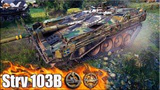 ЛБЗ ПТ-15  на Об. 260 с Отличием  Strv 103B World of Tanks лучший бой