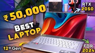 Top 5 Best Laptops Under 50000 in 2024  Best Laptop Under 50000 for Students Coding Gaming