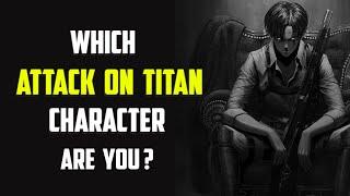 Which ATTACK ON TITAN Character Are You?  Soulmate Quiz