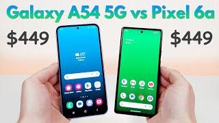Samsung Galaxy A54 5G vs Google Pixel 6a - Who Will Win?