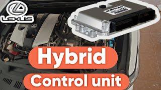 Lexus hybrid control unit location.