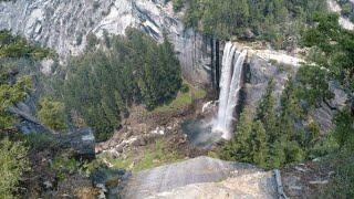 Yosemite National Park - Hiking Vernal Falls Nevada Falls John Muir Trail Mist Trail