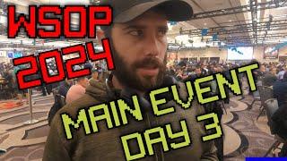 TWO JACKPOTS & Main Event Day 3 Wsop 2024