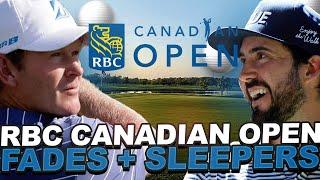 DFS Fades + Sleepers - 2023 RBC Canadian Open Draftkings Strategy + Ownership Reaction with Gsluke