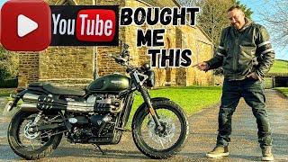 YouTube Just Bought Me This Motorcycle