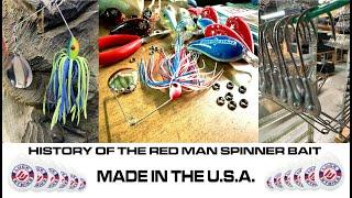 History of the Red Man spinnerbait by Jimmy Houston.