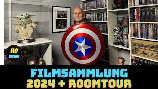 Meine Filmsammlung 2024  Roomtour  Mein Kino  Blu-rays + DVDs + Steelbooks + Mediabooks + Figuren