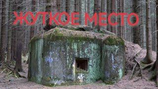 ЖУТКОЕ МЕСТО нашел жуткое место в лесу. тут были солдаты 100 лет назад