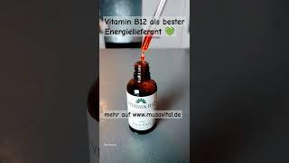 Vitamin B12 als bester Energielieferant auch für Nicht-Veganer   www.musavital.de #vegan