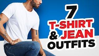 7 Ways to Style Jeans and a T-Shirt  Easy Outfit Ideas for Men