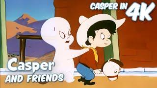 Casper Meets a Cowboy   Casper and Friends in 4K  Full Episode  1 Hour Compilation  Cartoons