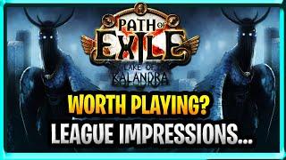 Path Of Exile Lake Of Kalandra League Mechanic Worth Doing? At End Game Thoughts Early maps