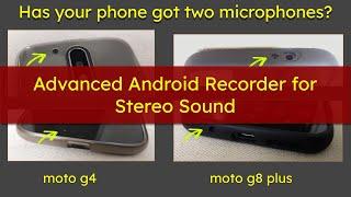 Advanced Android Recorder for Stereo Sound App