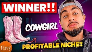 Etsy Success with Cowgirl Niche Products