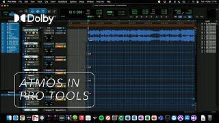 How to Mix in Dolby Atmos using Pro Tools