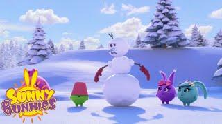 SUNNY BUNNIES - Building a Snowman  Season 4  Cartoons for Children