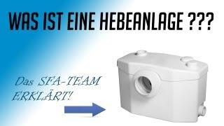 Erklärung Hebeanlage  SFA SANIBROY  German HD