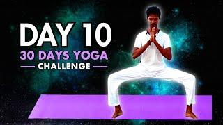 30 Days Yoga Challenge - Day 10  Yoga with Amit