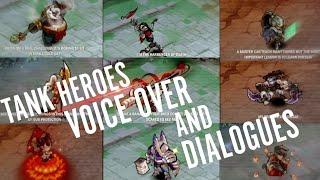 Magic Rush  All Tank Heroes Epic Voice Over & Dialogues 