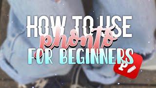 HOW TO USE PHONTO FOR BEGINNERS   Hawaii Tutorials