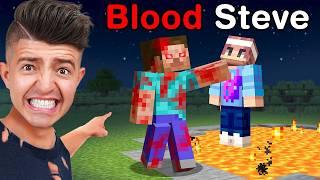 I Scared My Friend as BLOOD STEVE in Minecraft
