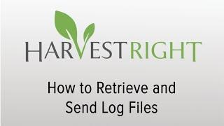 How to Retrieve and Send Log Files