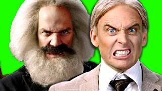 Henry Ford vs Karl Marx - Behind The Scenes. Epic Rap Battles of History.