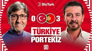 ÇOK ÇABUK PES ETTİK  Türkiye 0-3 Portekiz Montella Arda Güler Yunus Ronaldo Bernardo Silva