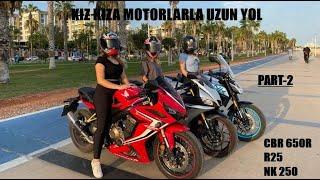 3 KIZ 3 MOTOSİKLET 2700 KM PART-2  ÇANAKKALE-ESKİŞEHİR