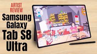Artist Review Samsung Tab S8 Ultra