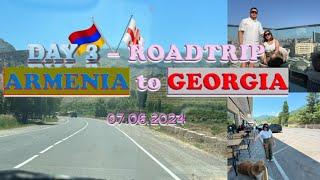 Armenia to Georgia road trip  DAY 3  TRAVEL VLOG 2024