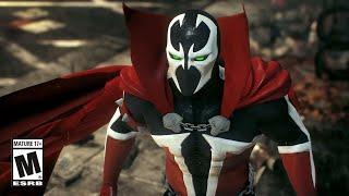 New Spawn Brutal Combat Gameplay  SPAWN in Joins The Batman Arkham Series