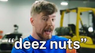 MrBeasts Deez Nuts Commercial with Vine Booms