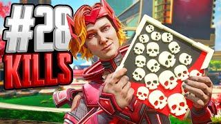 INSANE Horizon 28 KILLS and 4600 Damage Apex Legends Gameplay Season 21