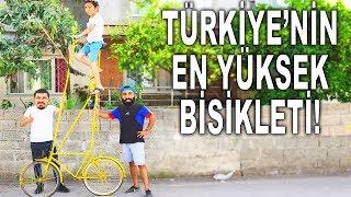 TÜRKİYENİN EN YÜKSEK BİSİKLETİNİ YAPTIK