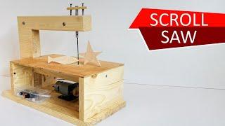 How to make SCROLL SAW machine with your hands at home?  775 motor
