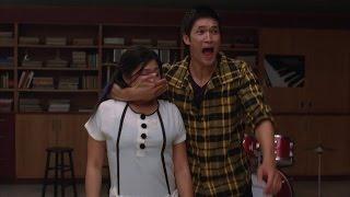 GLEE   Full Performance of Sing  Harry Shum Jr. & Jenna Ushkowitz HD