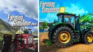 Farming Simulator 11 vs 13 vs 15 vs 17 vs 19 vs 22 vs 25?  ALL Farming Simulator games comparison