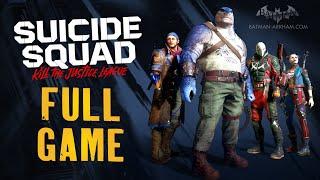 Suicide Squad Kill the Justice League - Full Game Walkthrough in 4K 60fps