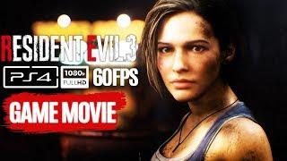 RESIDENT EVIL 3 REMAKE All Cutscenes Game Movie 1080p 60FPS
