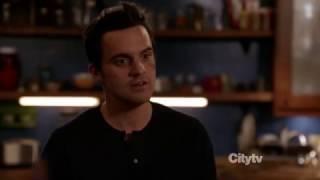 New Girl Nick & Jess 2x19 #9 Nick Shut up and take off your clothesNess second kiss