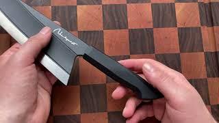 $ 500 S-grind Nordquist Designs Production Series Knife Review -  WOW