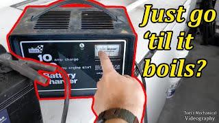 How To Use an Old school Analog Battery Charger