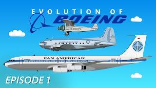 Evolution of Boeing 13  The History of Boeing