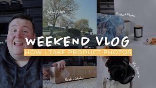 How I Take Product Photos + Setting Up My New Replica Studio  Candle Business Vlog #1 