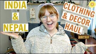 INDIA + NEPAL HAUL  CLOTHING DECOR + MORE