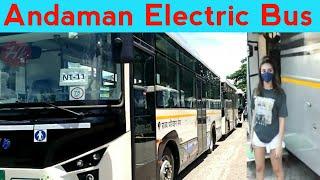 Andaman Electric Bus  \\ battery bus \\Andaman private bus  \\ andaman new bus go go