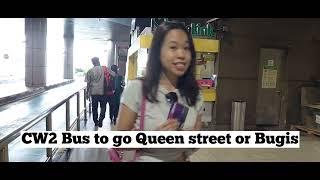 Bus from R&F Mall Princess Cove at Johor Bahru to Singapore Queen Street Terminal near Abugis malls