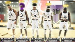 what happens when you run 5 lockdown defenders in nba 2k19...  you WONT believe what happened..