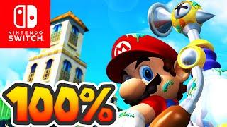 Super Mario Sunshine 3D All-Stars Switch - 100% Longplay Full Walkthrough No Commentary Gameplay
